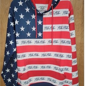 Yee Yee American Flag Hoodie